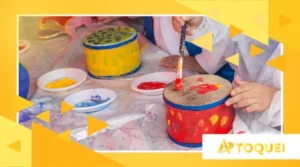 Como Fazer um Tamborzinho Infantil com Materiais Reciclados