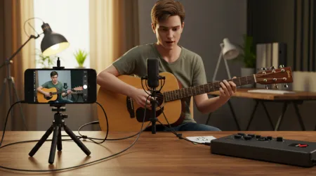 Como Gravar Seu Violão Usando Apenas o Celular