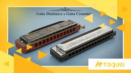 Comparativo: Gaita Diatônica x Gaita Cromática para Iniciantes