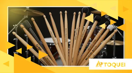 Os Tipos de Baquetas e Como Elas Influenciam na Percussão