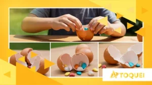 Sons da Natureza: Como Fazer um Chocalho com Pedrinhas e Casca de Ovo