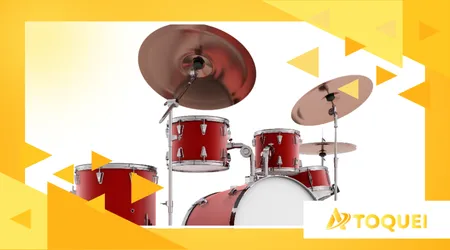 escolher a primeira bateria acústica para iniciantes