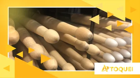 Como escolher baquetas de bateria