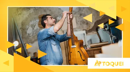 Identificar problemas de tensor no braço do violão