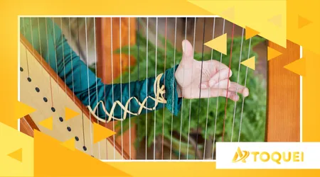 O que é harpa celta