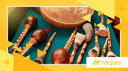 Instrumentos do folclore brasileiro por região